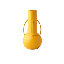 Load image into Gallery viewer, Yellow Roman Vase