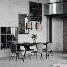 Load image into Gallery viewer, Ohio Black Dining Table