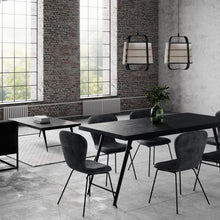 Load image into Gallery viewer, Ohio Black Dining Table