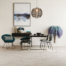 Load image into Gallery viewer, Ohio Black Dining Table