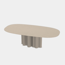Load image into Gallery viewer, Teatro Magico Oval Dining Table Pedestal Base - 2 Sizes