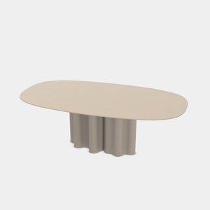 Teatro Magico Oval Dining Table Pedestal Base - 2 Sizes