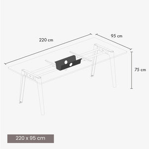 Tiptoe Meeting Table | 3 Sizes