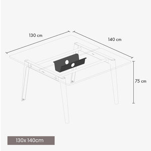 Tiptoe 2 Seater Workbench – Plywood