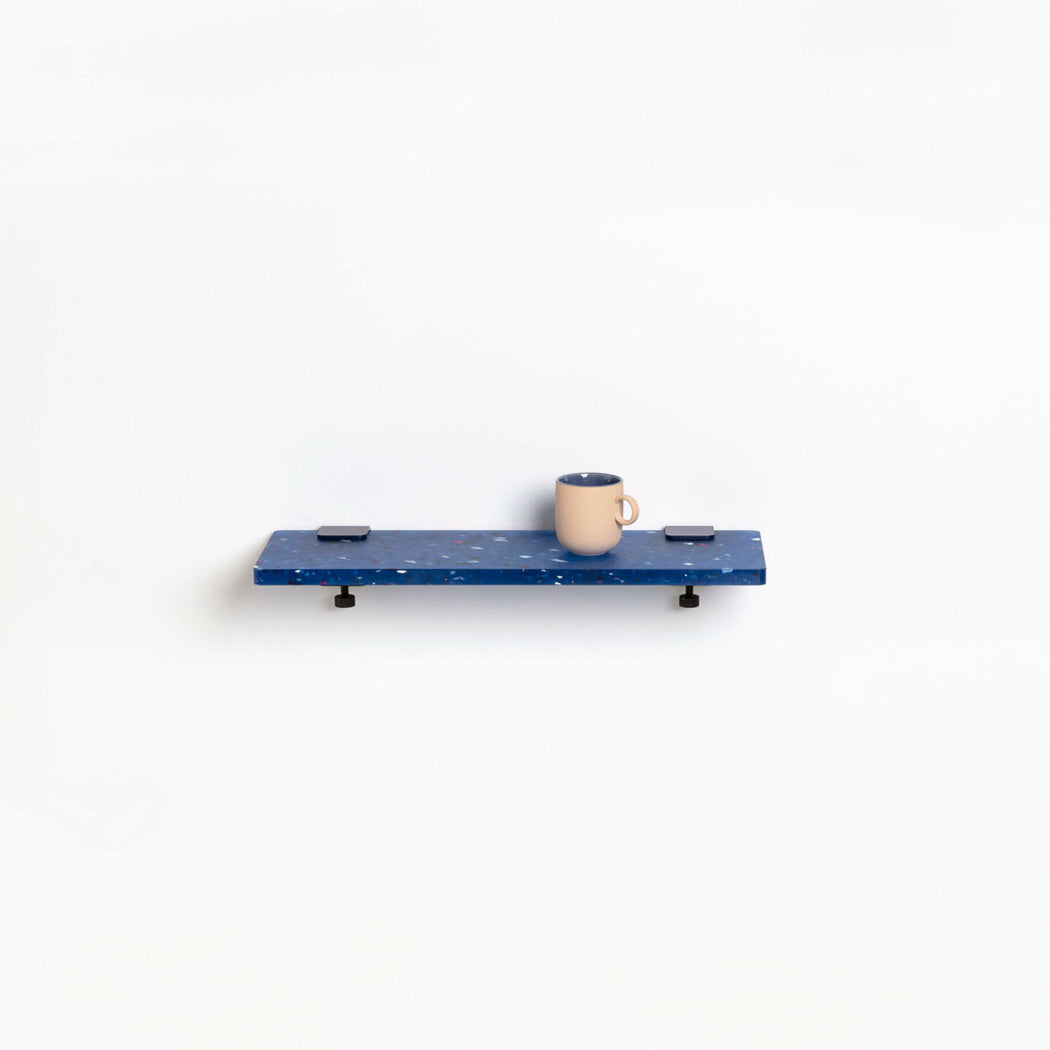 Blue Pacifico Recycled Plastic Shelf Top by Tiptoe - 60 x 20 cm