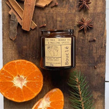 Load image into Gallery viewer, Fir Tree, Orange Oil &amp; Mullin Spices Soy Wax Candle