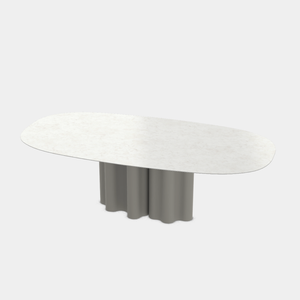 Teatro Magico Oval Dining Table Pedestal Base - 2 Sizes