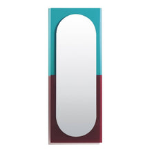 Load image into Gallery viewer, Wander Large Mirror - Emerald &amp; Cherry