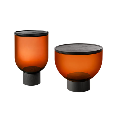 Mastea Glass Side Table