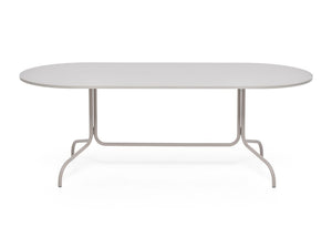 Friday Beige Oval Dining Table