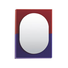 Load image into Gallery viewer, Wander Medium Mirror - Purple - Brown/Red