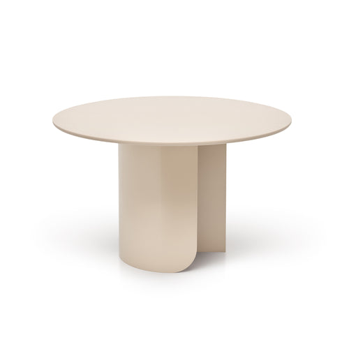 Monotone Plateau Round Dining Table