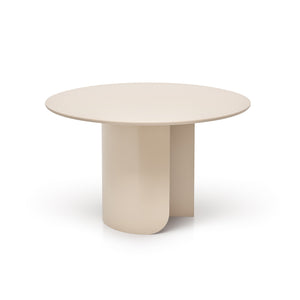 Monotone Plateau Round Dining Table