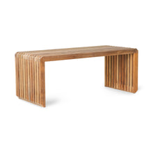Load image into Gallery viewer, HKliving Slatted Bench Element
