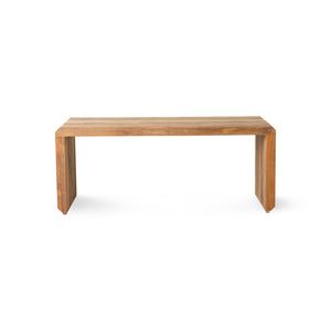 HKliving Slatted Bench Element