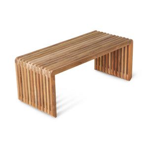 HKliving Slatted Bench Element