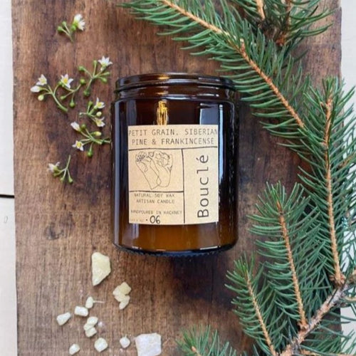 Petitgrain, Siberian Pine & Frankincense Soy Wax Candle