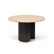 Load image into Gallery viewer, Plateau Round Dining Table Oak Top