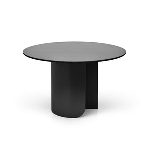 Monotone Plateau Round Dining Table