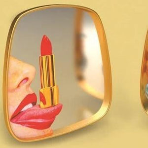 TOILETPAPER Lipstick Gold Mirror