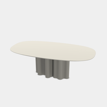 Load image into Gallery viewer, Teatro Magico Oval Dining Table Pedestal Base - 2 Sizes
