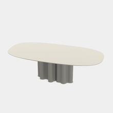 Load image into Gallery viewer, Teatro Magico Oval Dining Table Pedestal Base - 2 Sizes