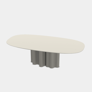 Teatro Magico Oval Dining Table Pedestal Base - 2 Sizes