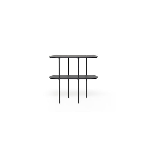 Sonia Black Shelving System Small