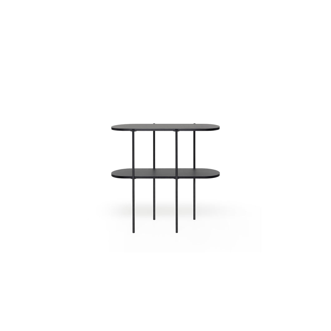 Sonia Black Shelving System Small