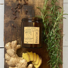 Load image into Gallery viewer, Stem Ginger, Rosemary &amp; Clove Soy Wax Candle