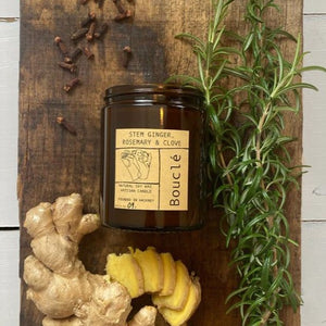 Stem Ginger, Rosemary & Clove Soy Wax Candle
