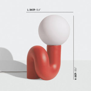Neotenic Large Table Lamp - Red