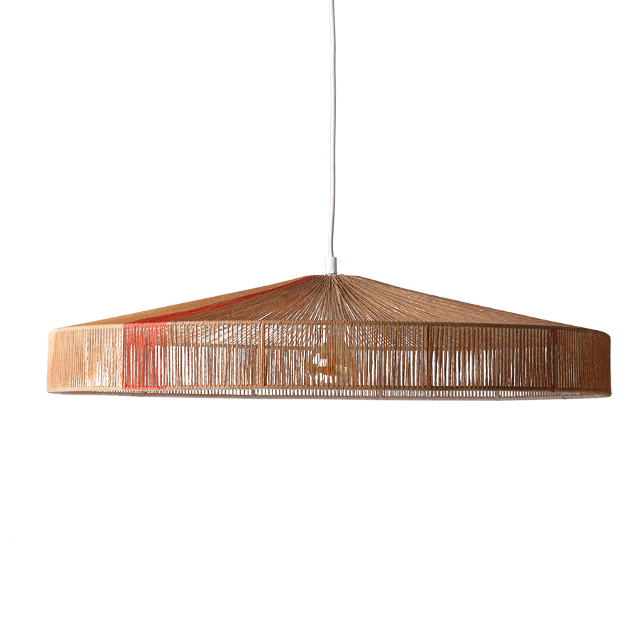 HKliving Rope Pendant Lamp - Red