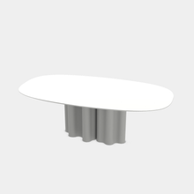 Load image into Gallery viewer, Teatro Magico Oval Dining Table Pedestal Base - 2 Sizes