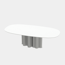 Load image into Gallery viewer, Teatro Magico Oval Dining Table Pedestal Base - 2 Sizes