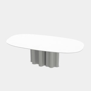Teatro Magico Oval Dining Table Pedestal Base - 2 Sizes