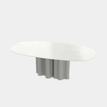 Load image into Gallery viewer, Teatro Magico Oval Dining Table Pedestal Base - 2 Sizes