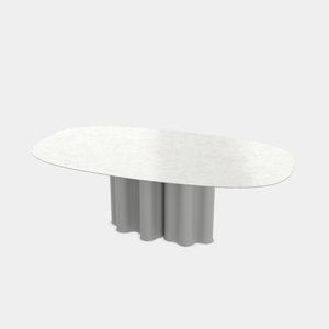 Teatro Magico Oval Dining Table Pedestal Base - 2 Sizes